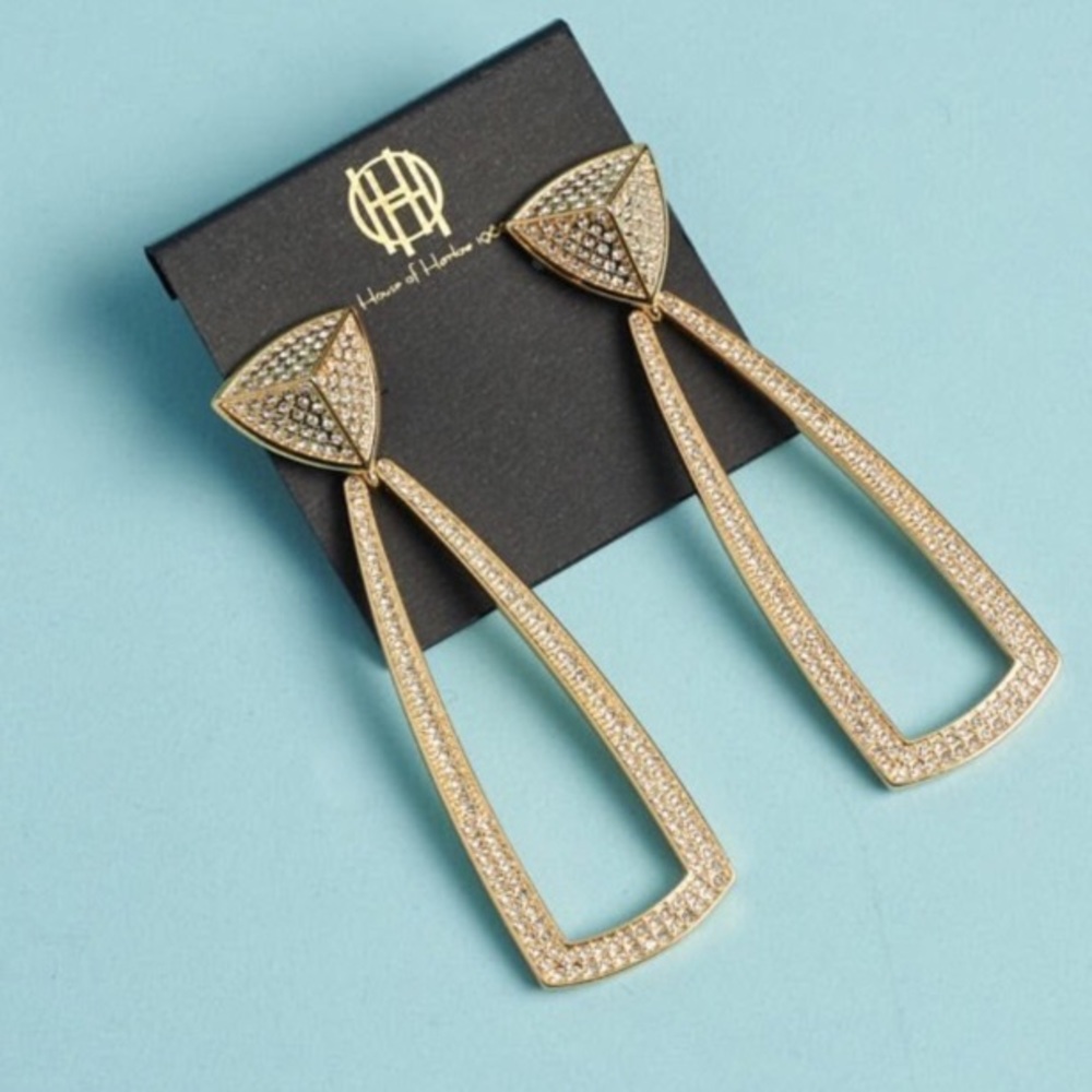House of Harlow 1960 Mesa Door Knocker Earrings - Picture 3 of 8